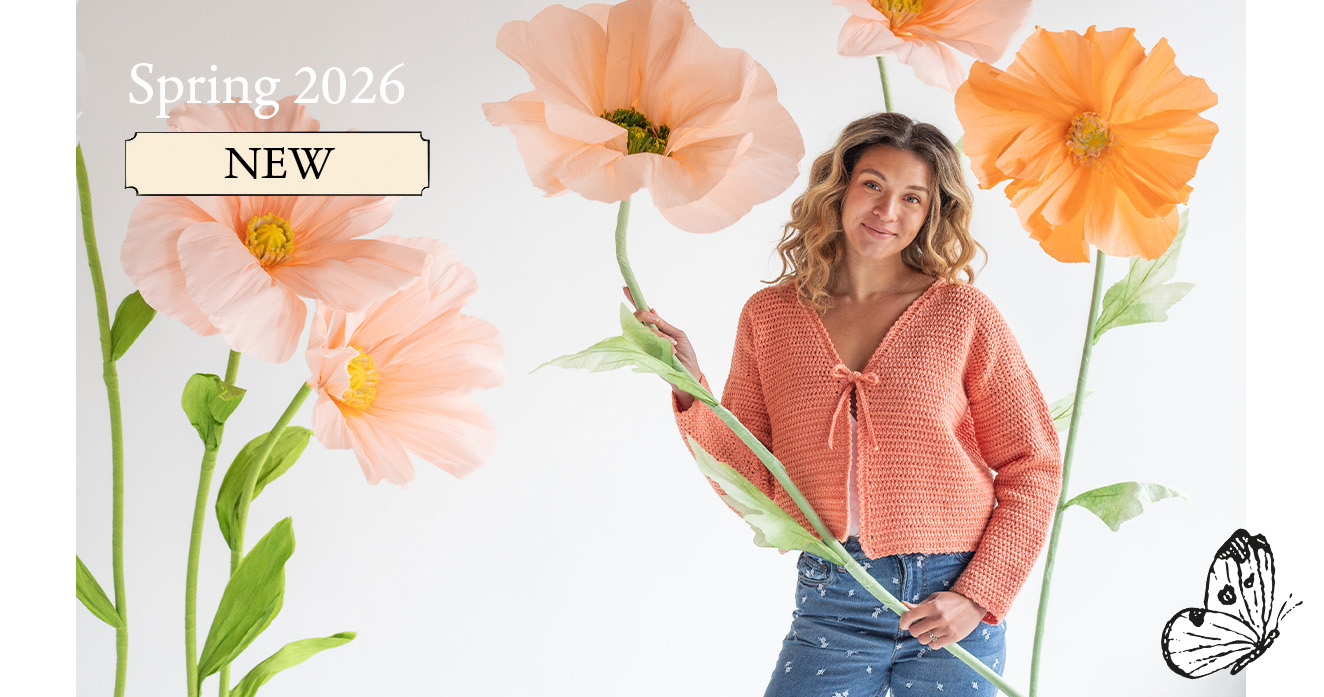 Spring 2026 knit crochet collection toft